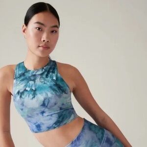 Athleta D-DD Conscious Crop Bra Top